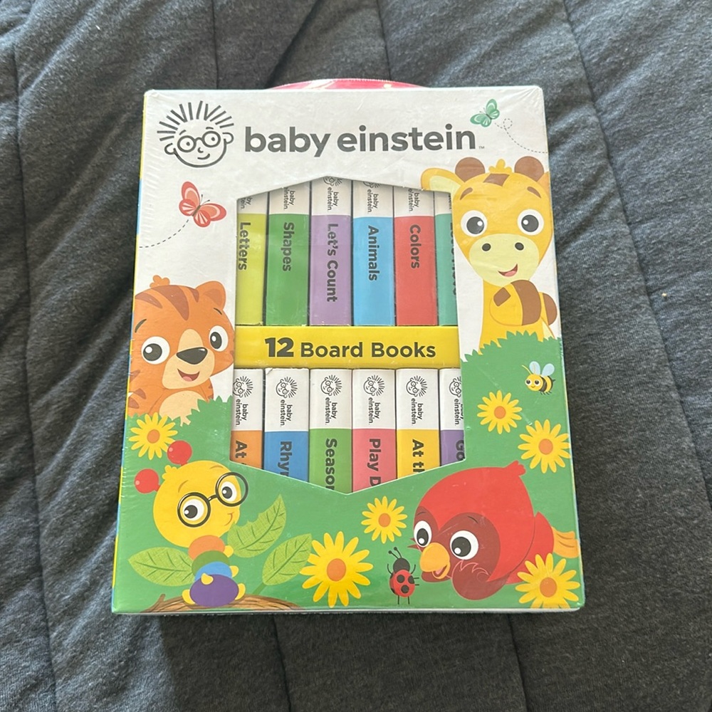 Never opened! Baby Einstein set of books!